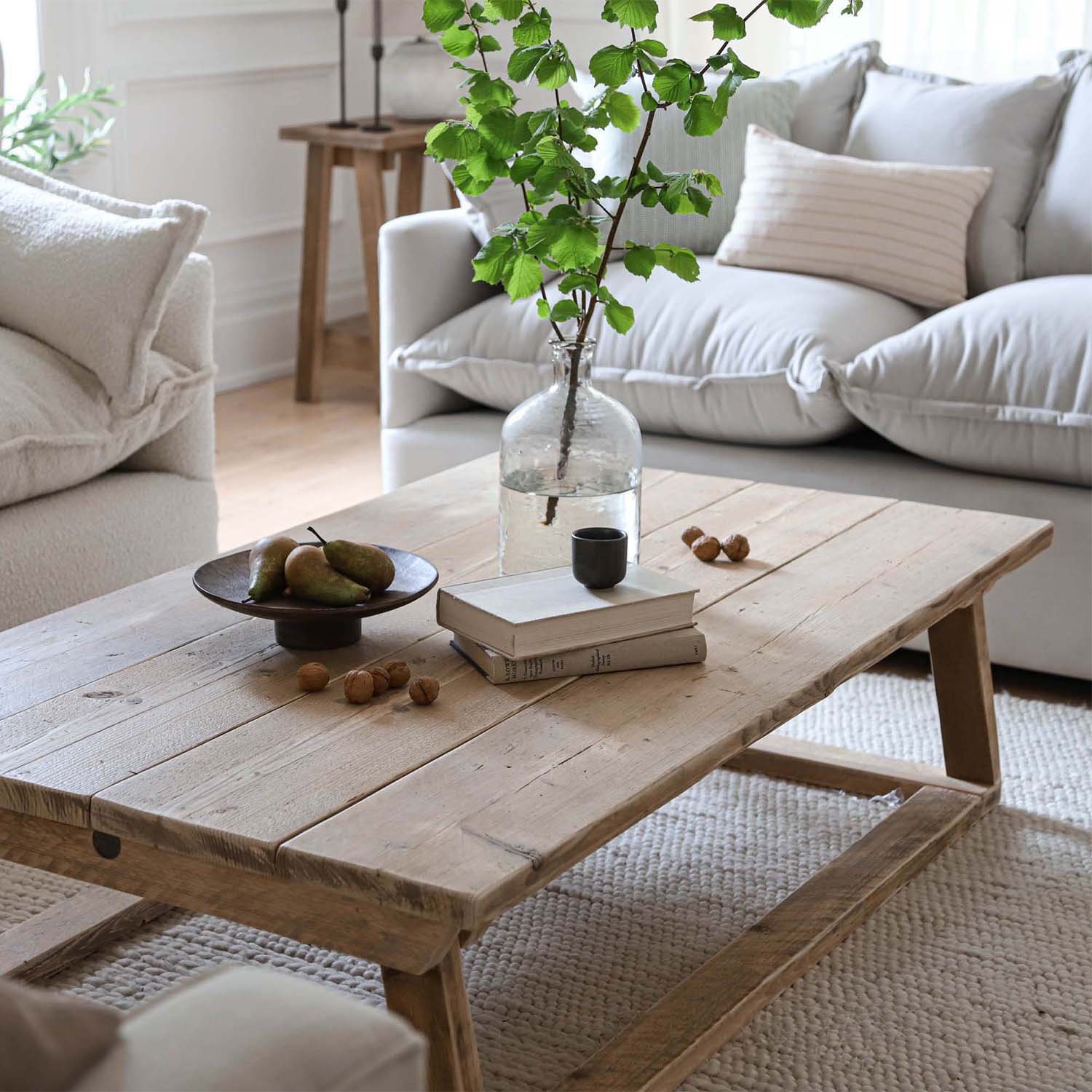 Rustic Reclaimed Wood Coffee Table