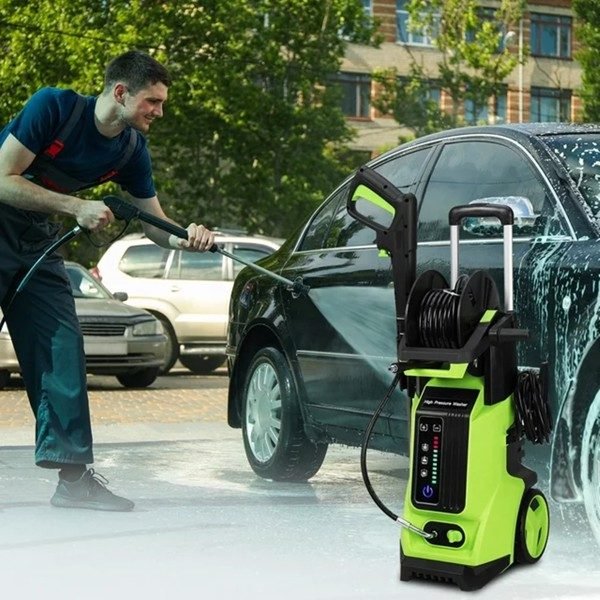 High Pressure Cleaning Machine Green thumbnail 2