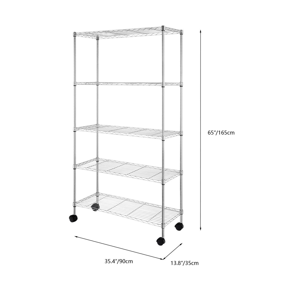 Five Layer - Metal Storage Rack thumbnail 4