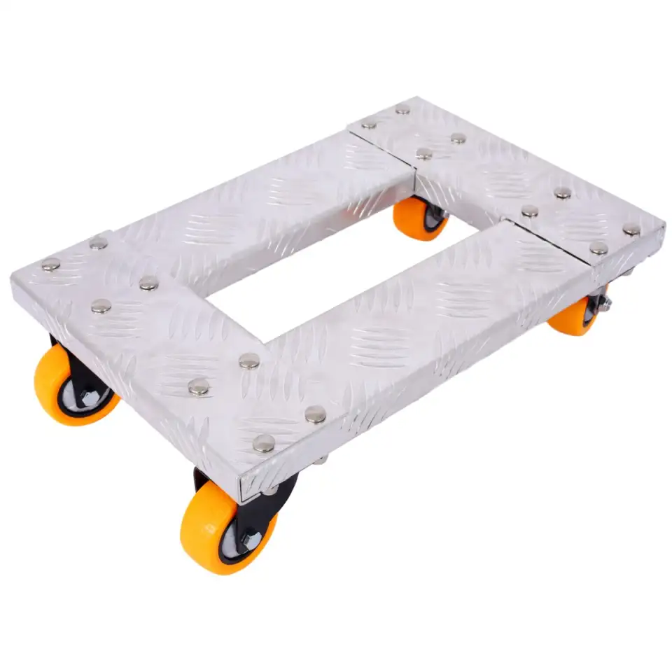 Transport Dolly With 3 Inch TPU Professional Casters With Brake Option