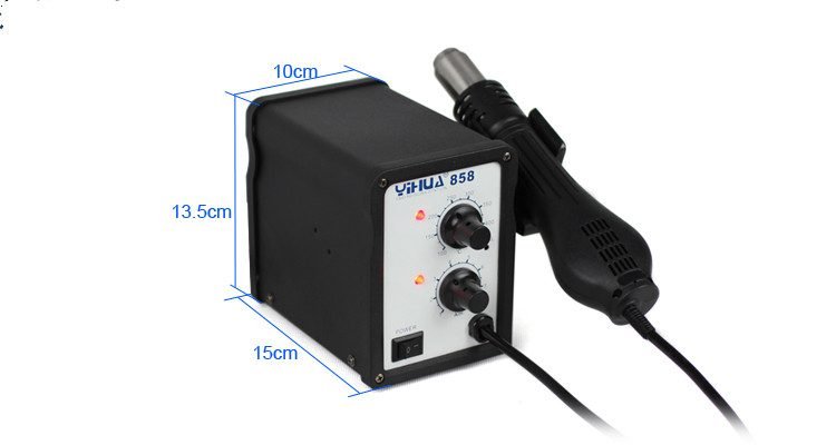 Advanced Fan Type Hot Air Desoldering Station Hot Air Gun thumbnail 2