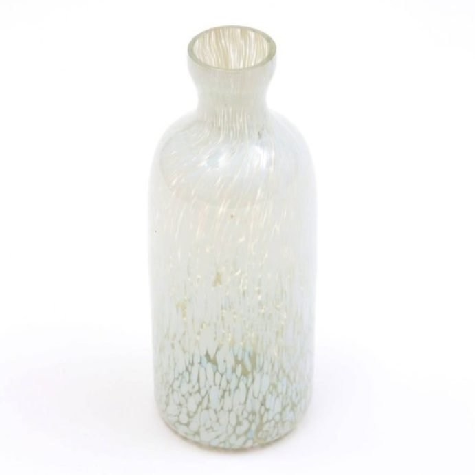 Decorative Splutter Glass Bottle Vase Large Home thumbnail 3