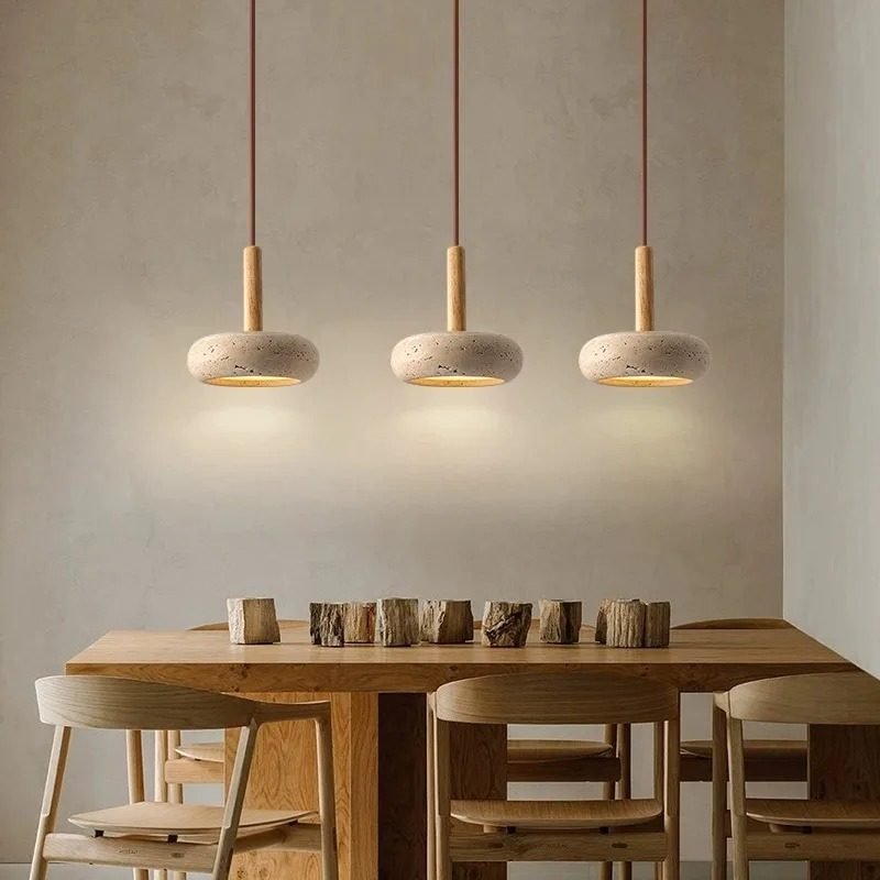 Huangdongshi Small Droplight Nordic Retro Bar Three-head Dining Room Bedroom Bedside Lamps thumbnail 4