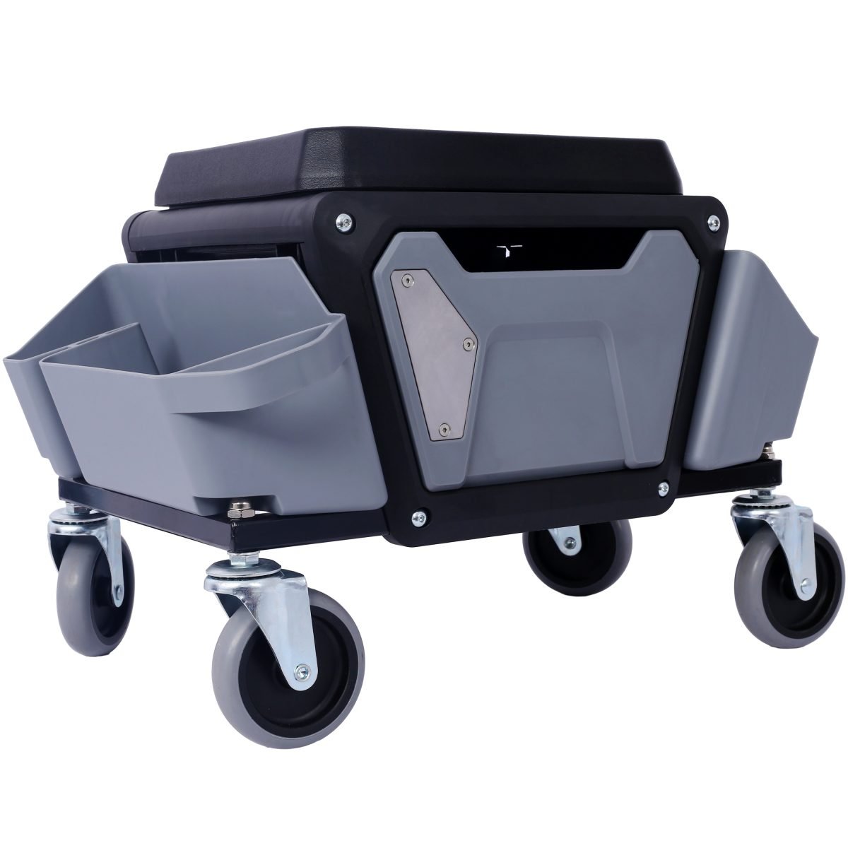 Heavy Duty Mechanic Stool, 330 Lbs Weight Capacity, Garage Stool With Wheels thumbnail 4