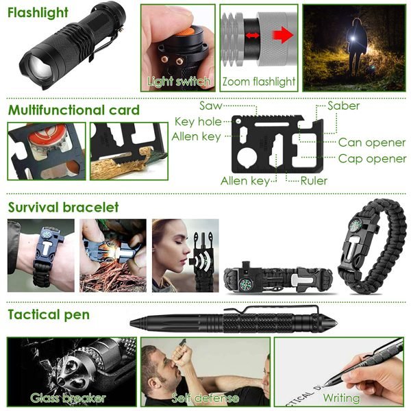 47 In 1 Survival Bag, Not Shipped On Weekends thumbnail 4