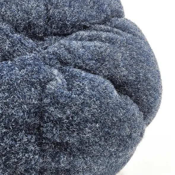 A Set Of 3 Deep Blue Pumpkin Decorations thumbnail 4