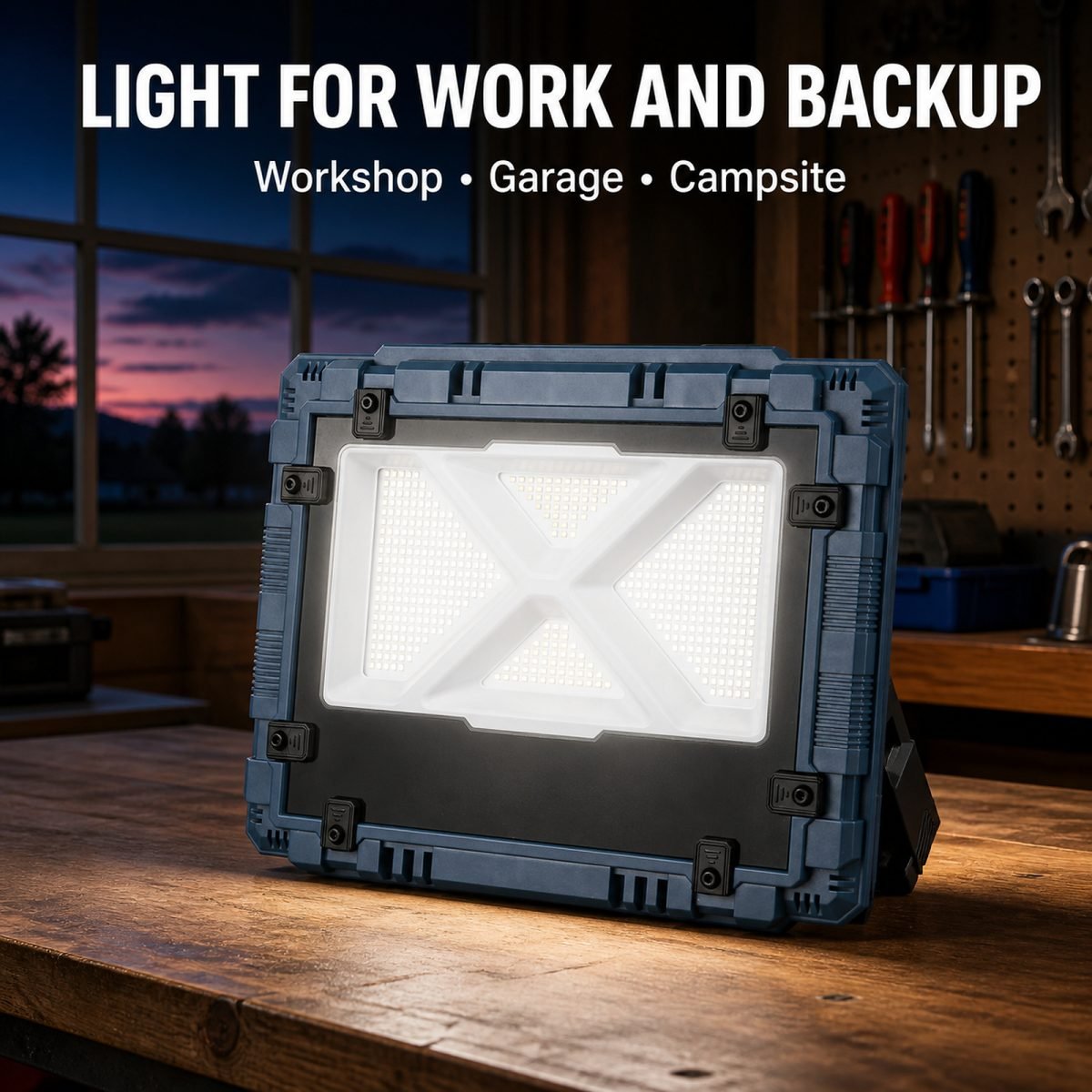 Solar Powered Rechargeable Battery Display Type C 18650 W8111 2 LED Safety Light OEM Lighting thumbnail 3