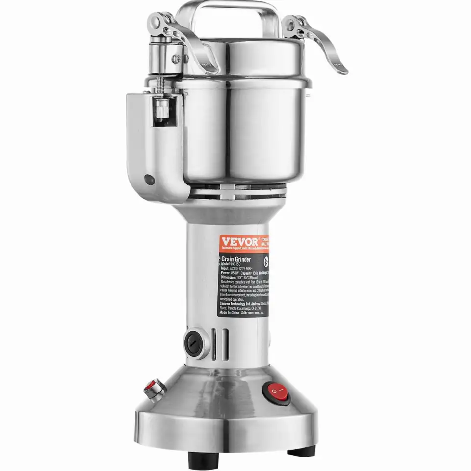 750g Commercial Spice Grinder Electric Grain Mill Grinder High Speed