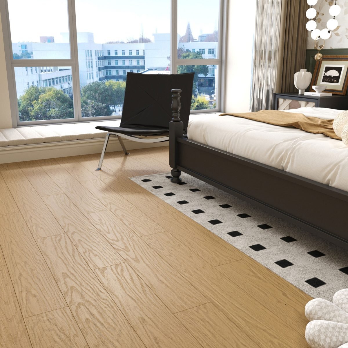 Original Wooden 0.59 In. T X 47.64 In. L X 6.5 In. W Tongue And Groove Engineered Hardwood Flooring-Prohibited From Being Sold On Wayfair And Amazon Platforms