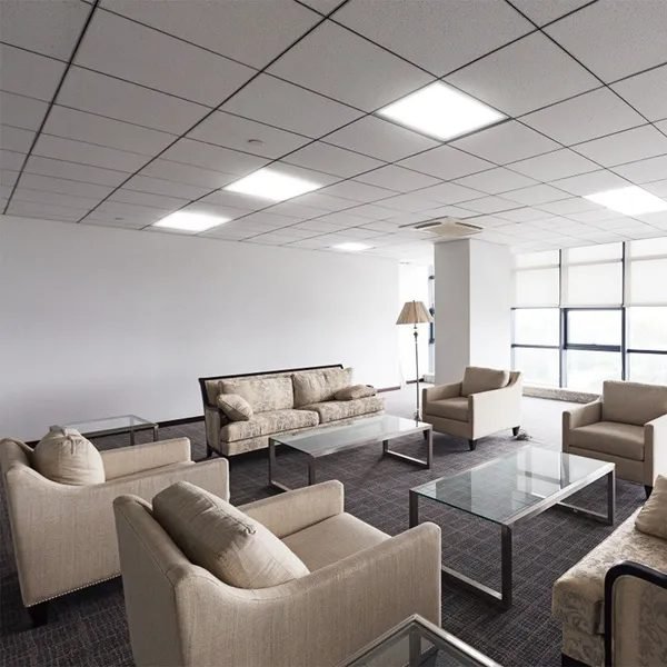 2Packs LED Panel Light 4800LM 7500K Ceiling Lighting 150W Equivalent LED Troffer Recessed Edge-Lit thumbnail 4