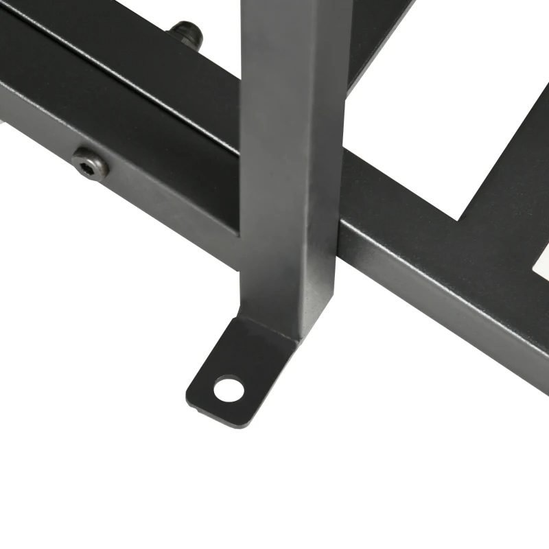 6' Metal Arch Backyard Garden Bridge, Safety Siderails, Arc Footbridge For Backyard Creek, Stream, Pond, Black thumbnail 2