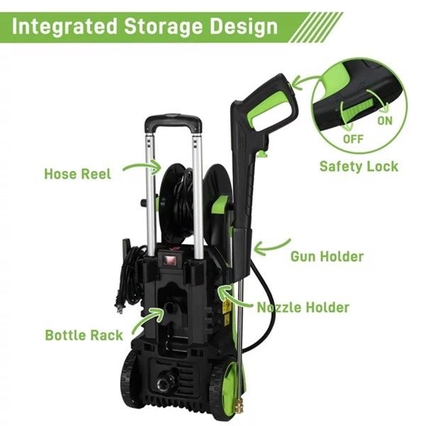 High Pressure Cleaning Machine Green thumbnail 4