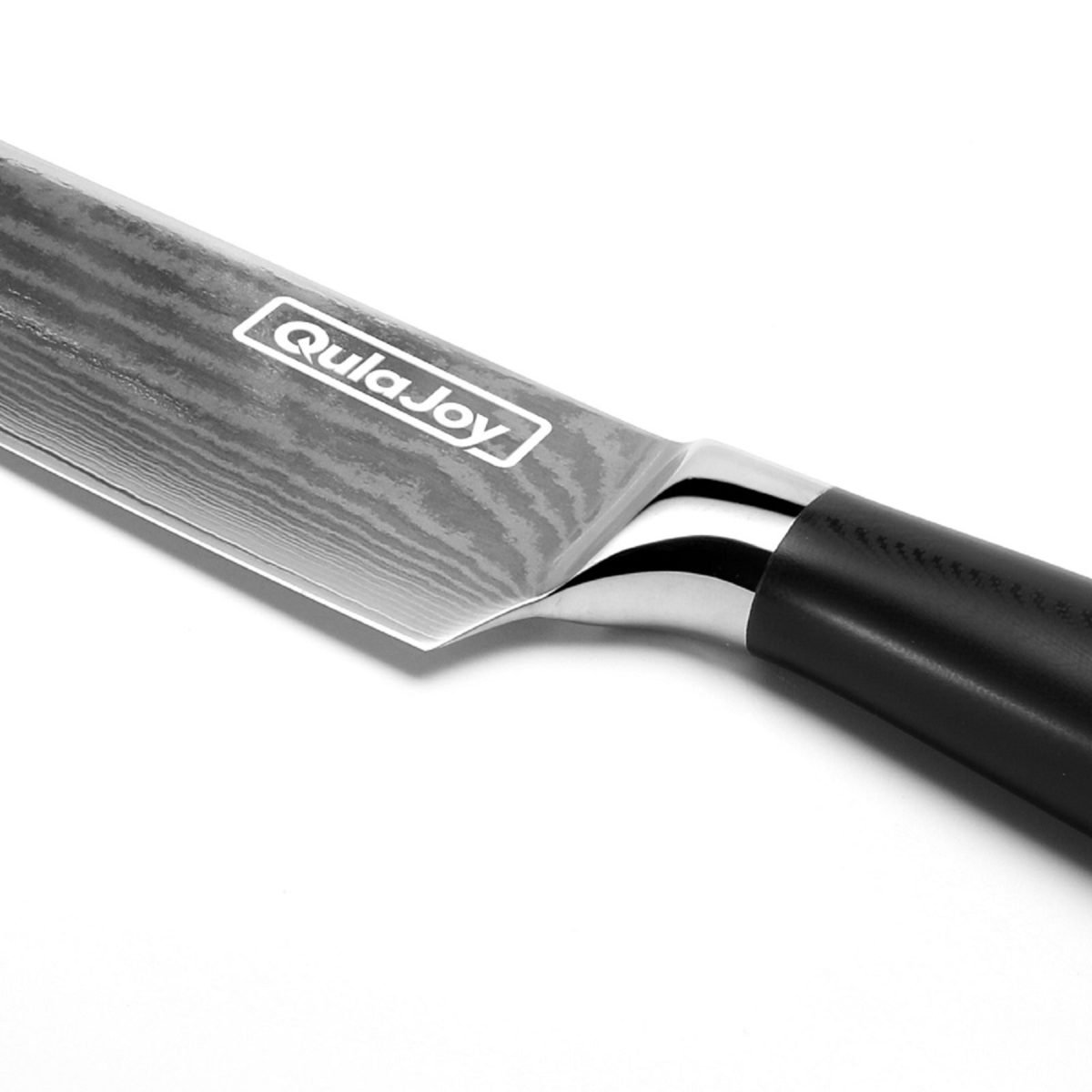 Qulajoy 8 Inch Chef Knife, Ultra Sharp Japanese Damascus VG-10 Blade,Professional Kitchen Knife With Ergonomic G10 Handle And Sheath thumbnail 4