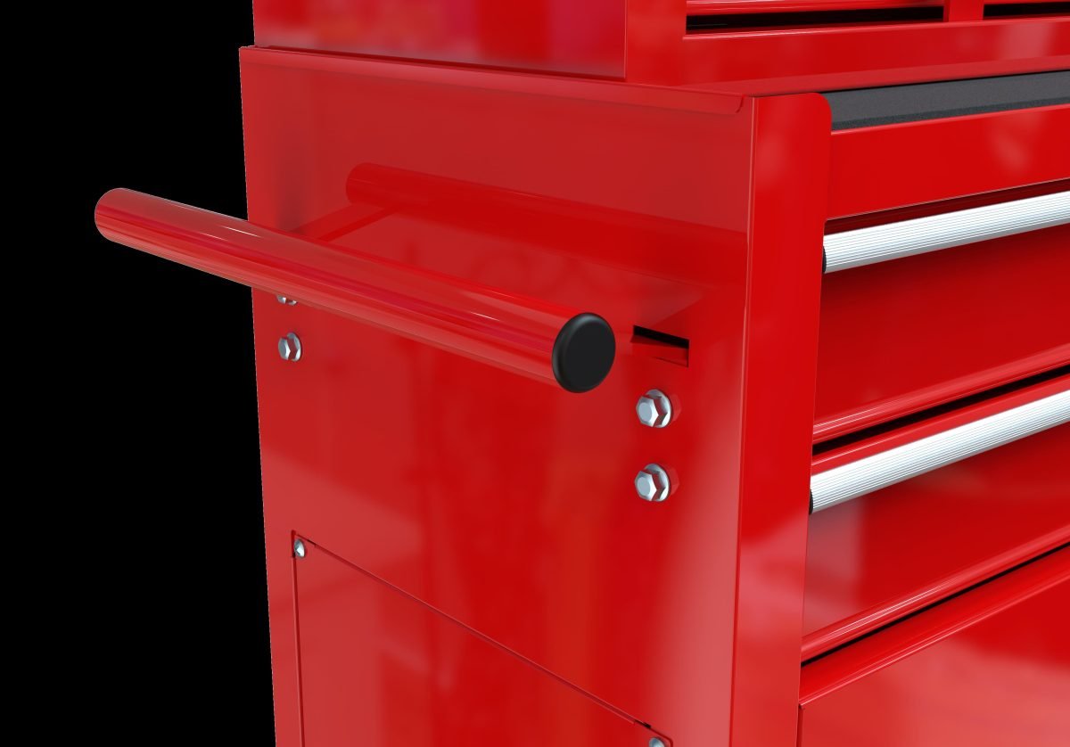 High Capacity Rolling Tool Box With Wheels And Drawers, 8 Drawer Tool Storage Cabinet thumbnail 2