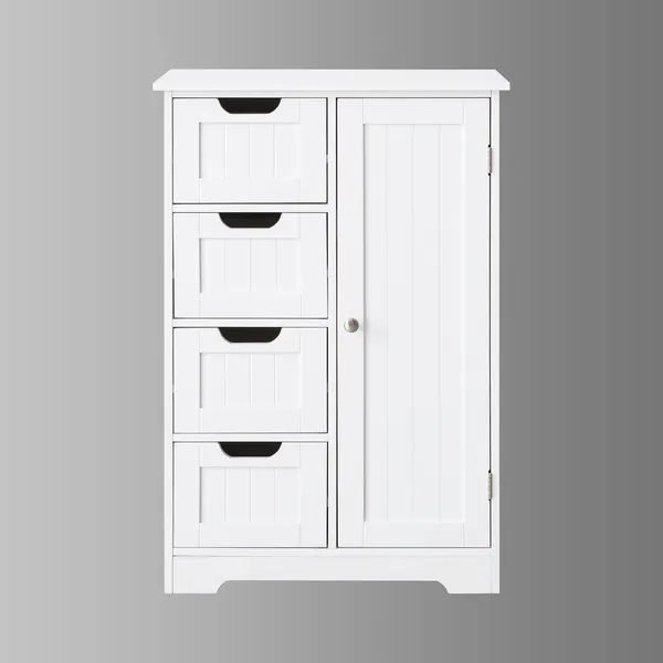FRALIMK Small Bathrooom Storage Cabinet, Freestanding Storage Cabinet EntryWay Cabinet Home Storage For Living Room