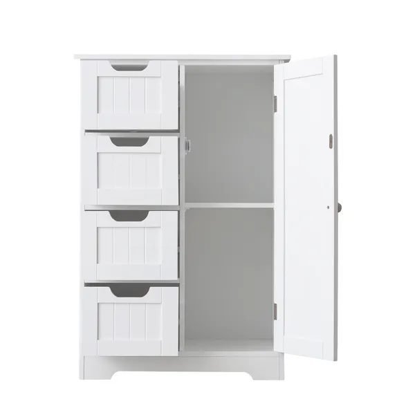 FRALIMK Small Bathrooom Storage Cabinet, Freestanding Storage Cabinet EntryWay Cabinet Home Storage For Living Room thumbnail 3