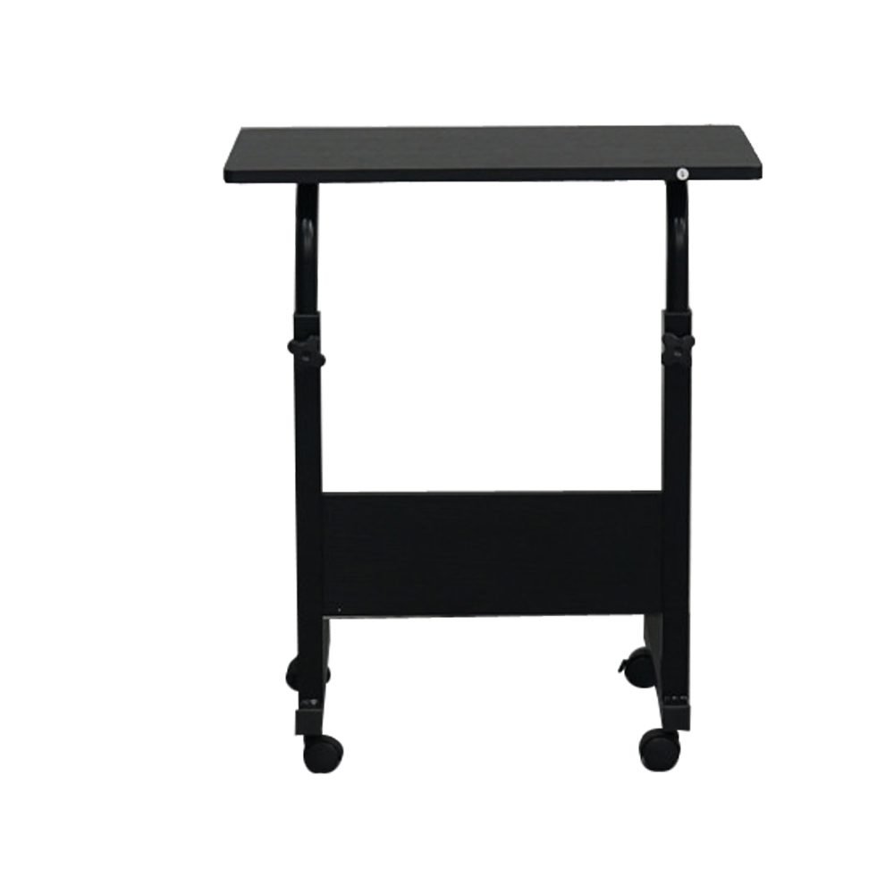 Movable Multi-purpose Side Tables, Computer Desks-black thumbnail 2