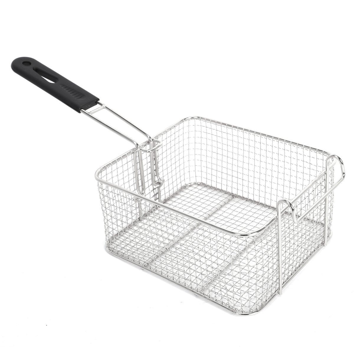 Electric Fryer Silver Stainless Steel Single Cylinder thumbnail 3