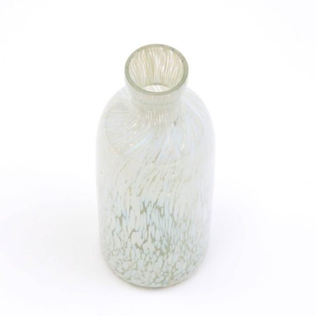 Decorative Splutter Glass Bottle Vase Large Home thumbnail 4