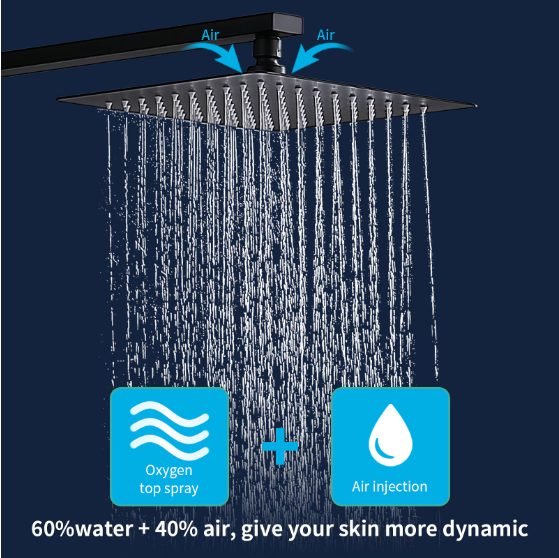 Shower System Shower Mixer Combo Set Wall-mounted thumbnail 2