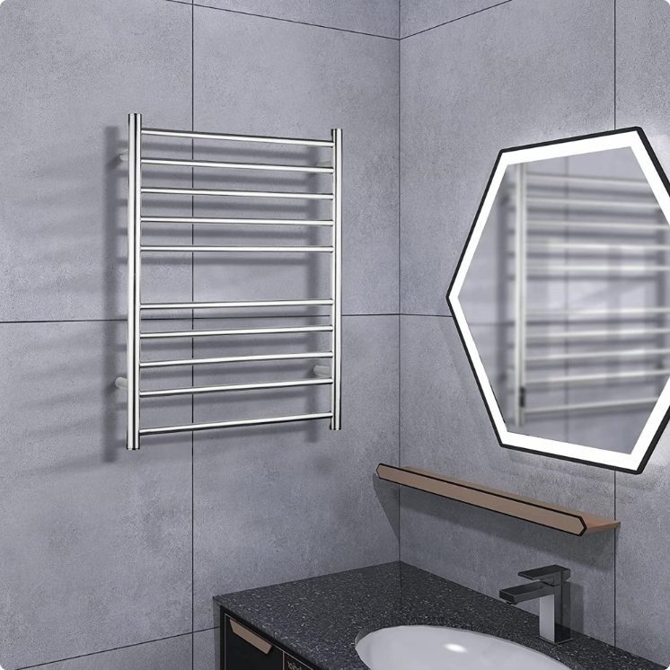 10 Stainless Steel Wall Mounted Towel Heaters