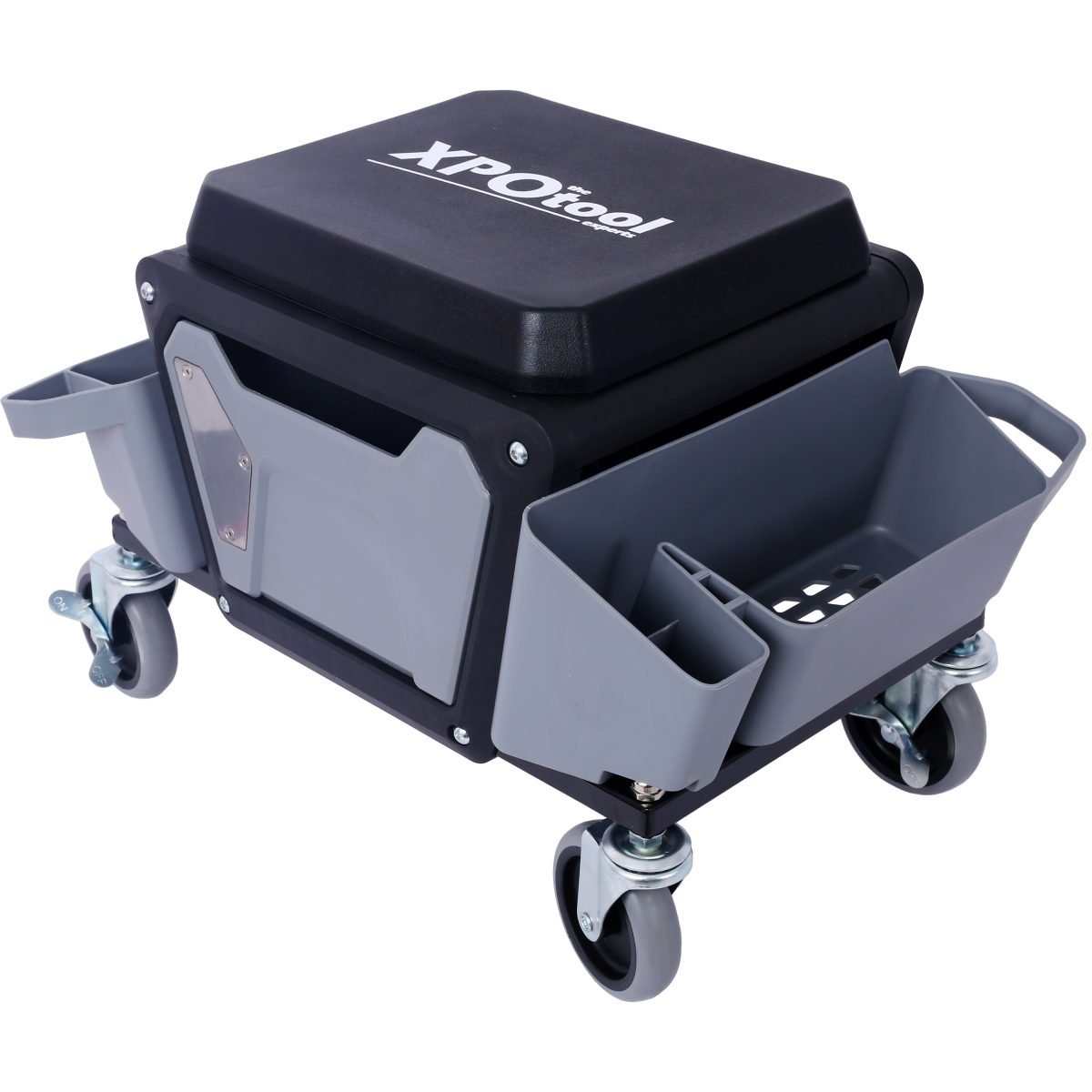 Heavy Duty Mechanic Stool, 330 Lbs Weight Capacity, Garage Stool With Wheels thumbnail 3