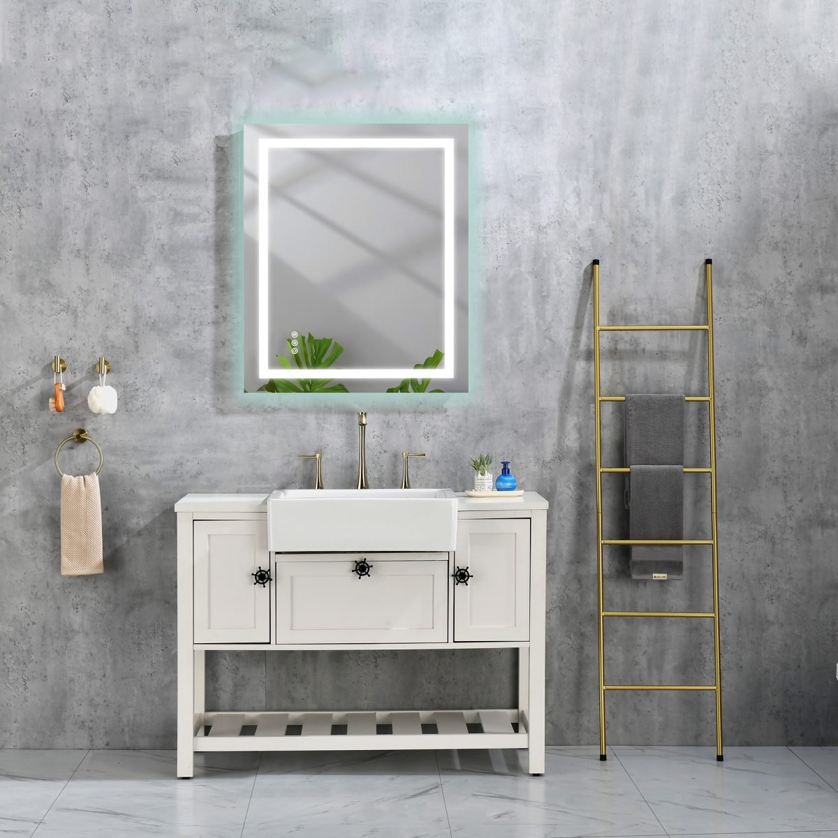 36x28 Inch LED Bathroom Mirror thumbnail 3