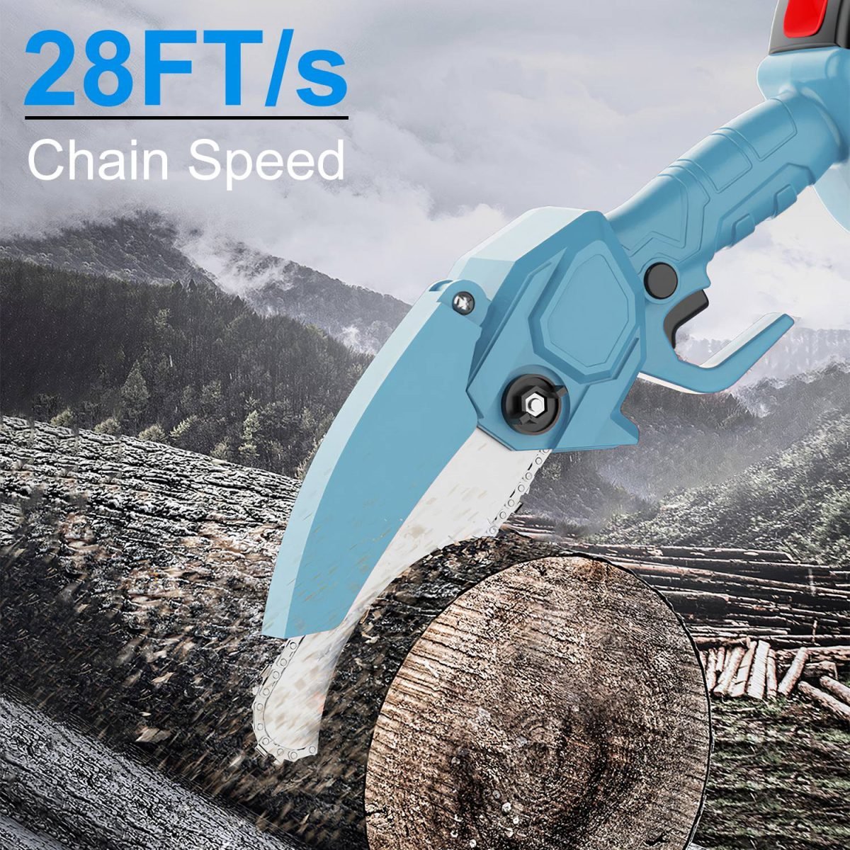 Mini 4-inch And 6-inch Chain Saws Will Not Be Shipped On Weekends thumbnail 3