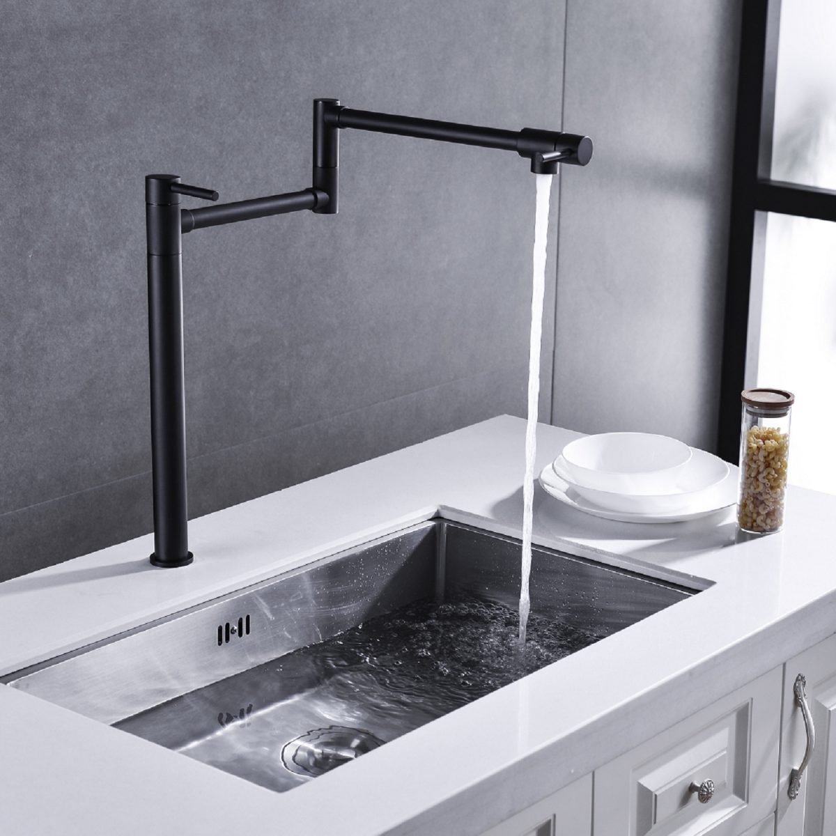 Pot Shaped Filling Faucet With Extended Handle thumbnail 4