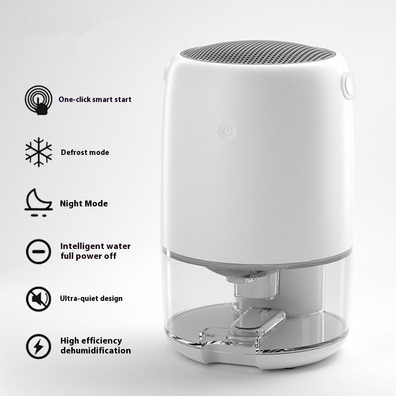 Bedroom Small Dry Air Purification Dehumidifier - Green-US thumbnail 2