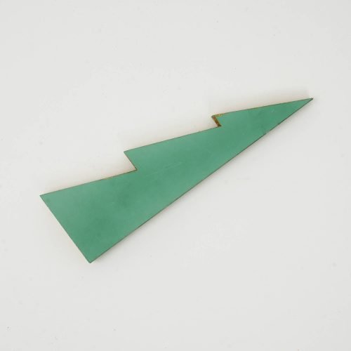 Green Handmade Paper Tree - Festive Decor thumbnail 3