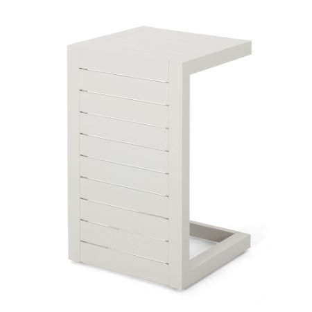 CAPE CORAL ALU C-SHAPED TABLE GREY thumbnail 4