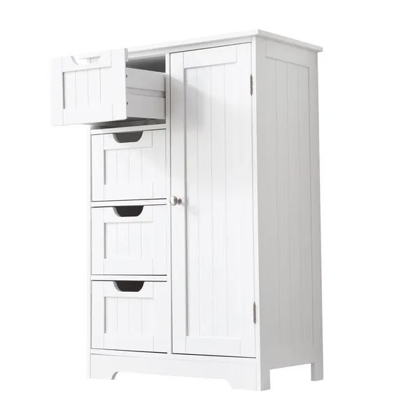 FRALIMK Small Bathrooom Storage Cabinet, Freestanding Storage Cabinet EntryWay Cabinet Home Storage For Living Room thumbnail 2