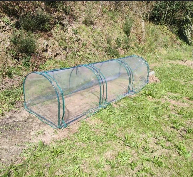 PVC Metal Tunnel Garden Greenhouse Kit