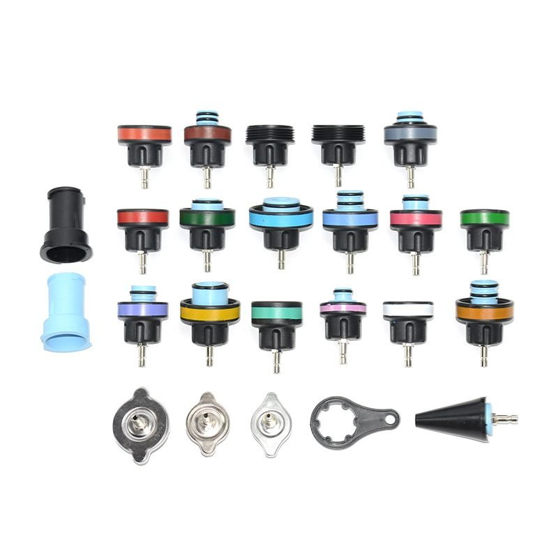 28pc Master Cooling Radiator Pressure Tester With Vacuum Purge And Refill Kit thumbnail 4
