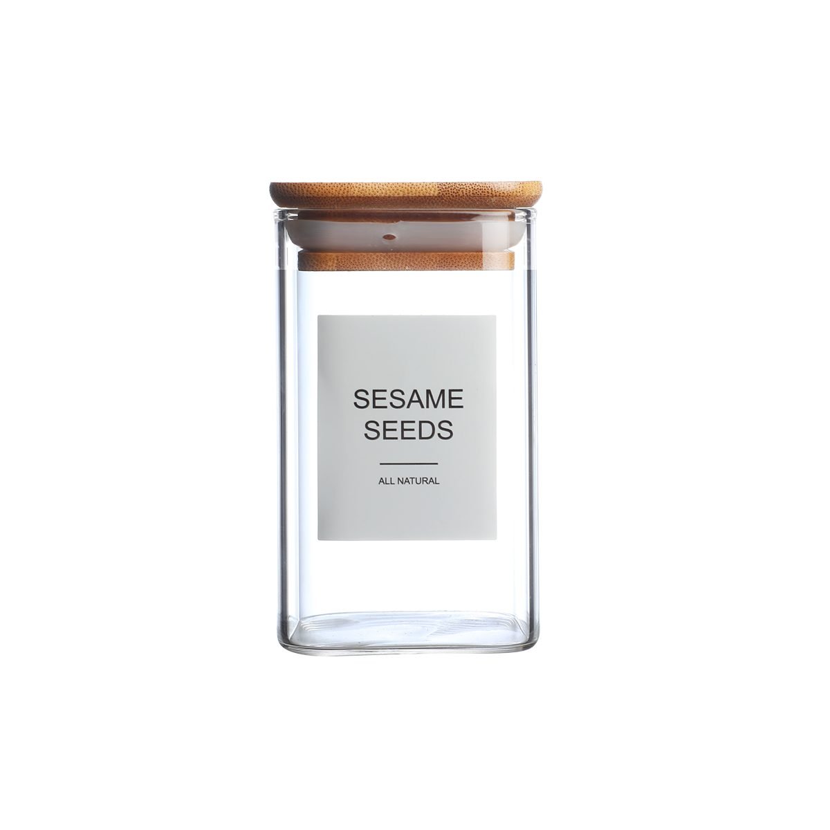 12Pcs Square Spice Jars With 72 Stickers, Kitchen Pepper Jars For Salt Seasoning thumbnail 2