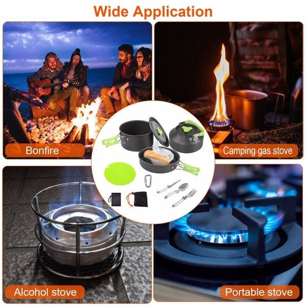 16 Camping Cookware Sets thumbnail 3