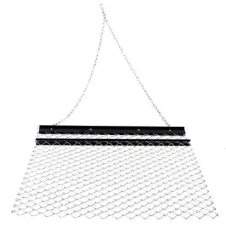 Chain Harrows Used For Landscape Leveling Or Grass Preparation