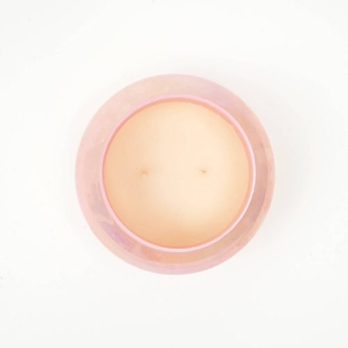 Scented Wax Candle Jar - Pink Lustre thumbnail 4