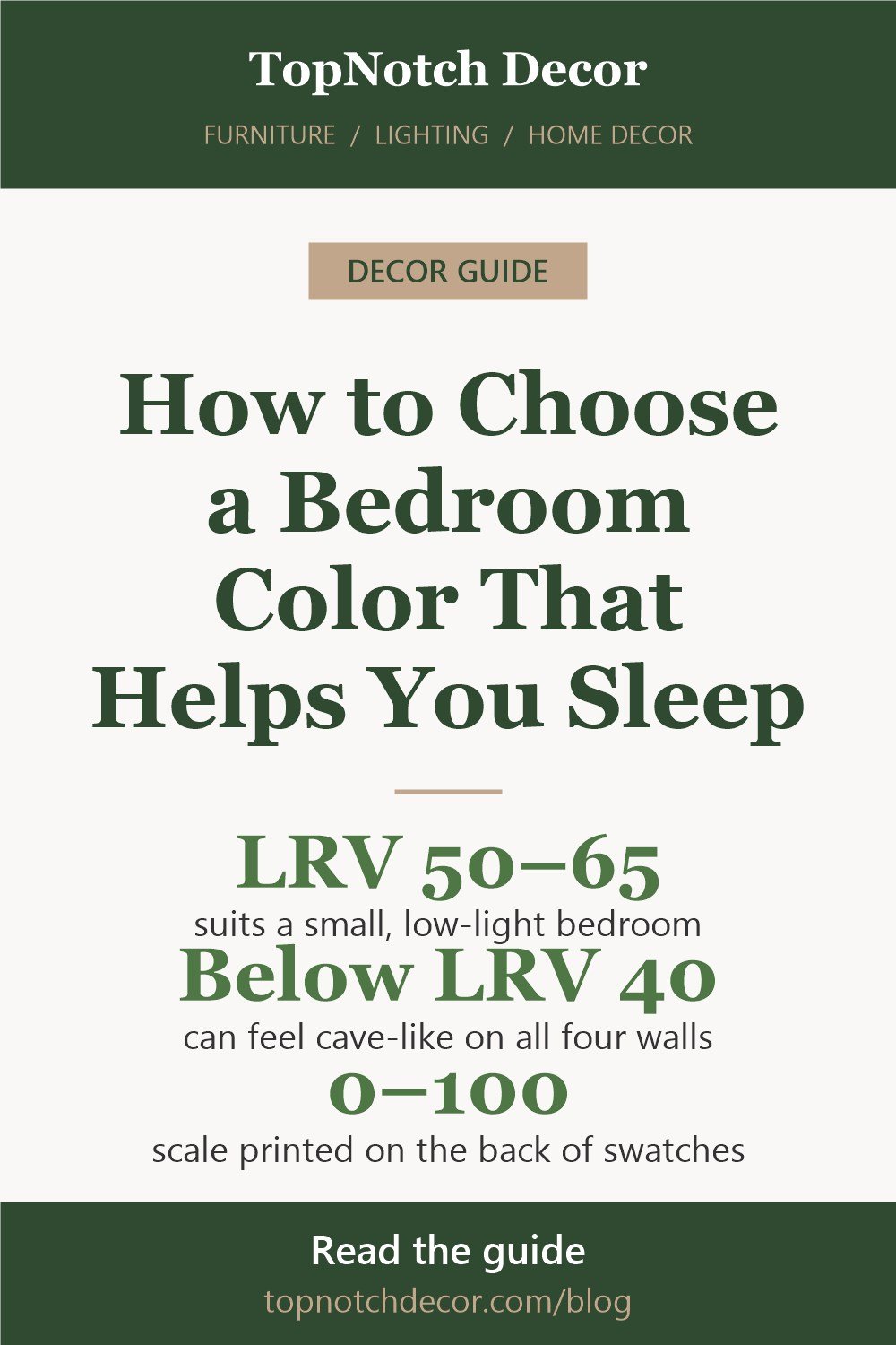 How to Choose a Bedroom Color That Actually Helps You Sleep – quick answer