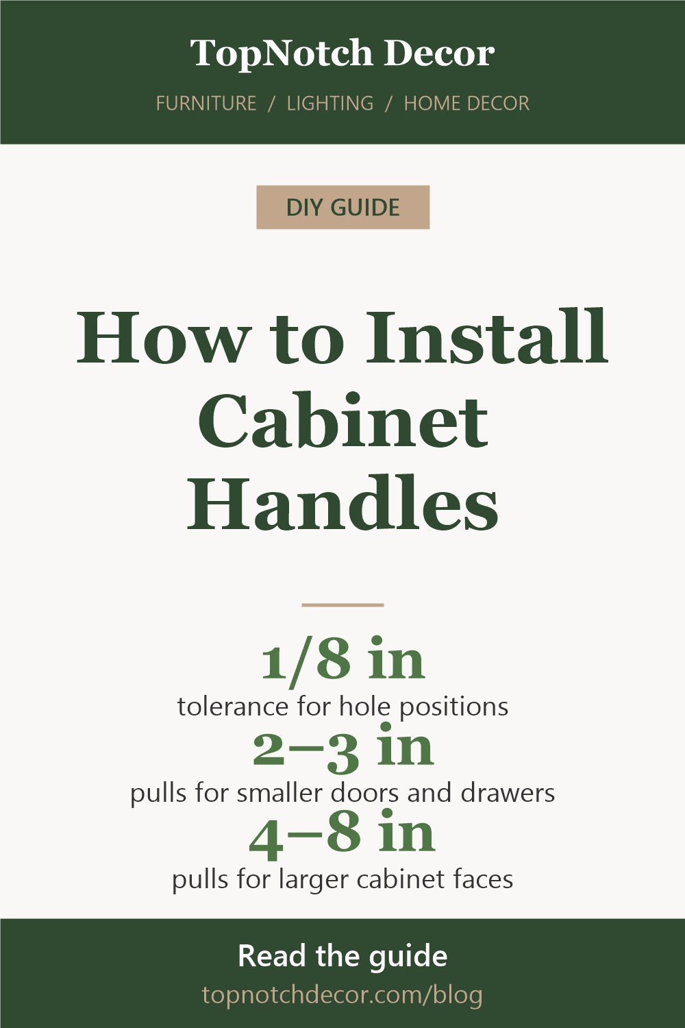 How to Install Cabinet Handles – quick answer