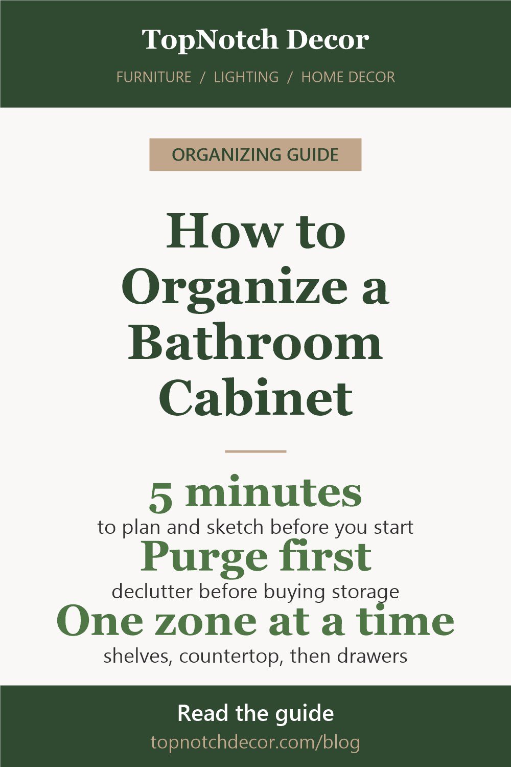 How to Organize Bathroom Cabinet – quick answer